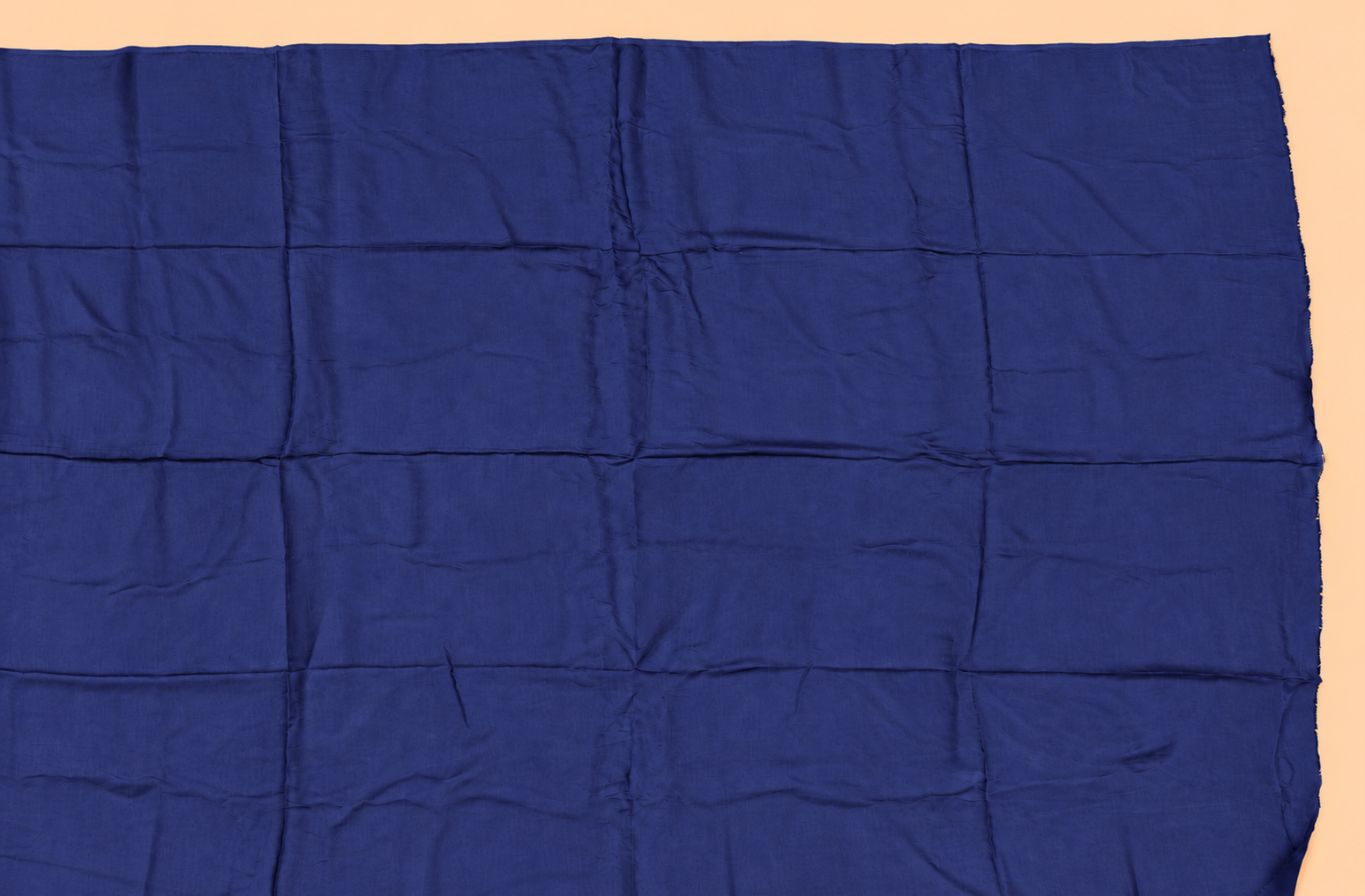 Indigo and white modal Silk with Shibori
