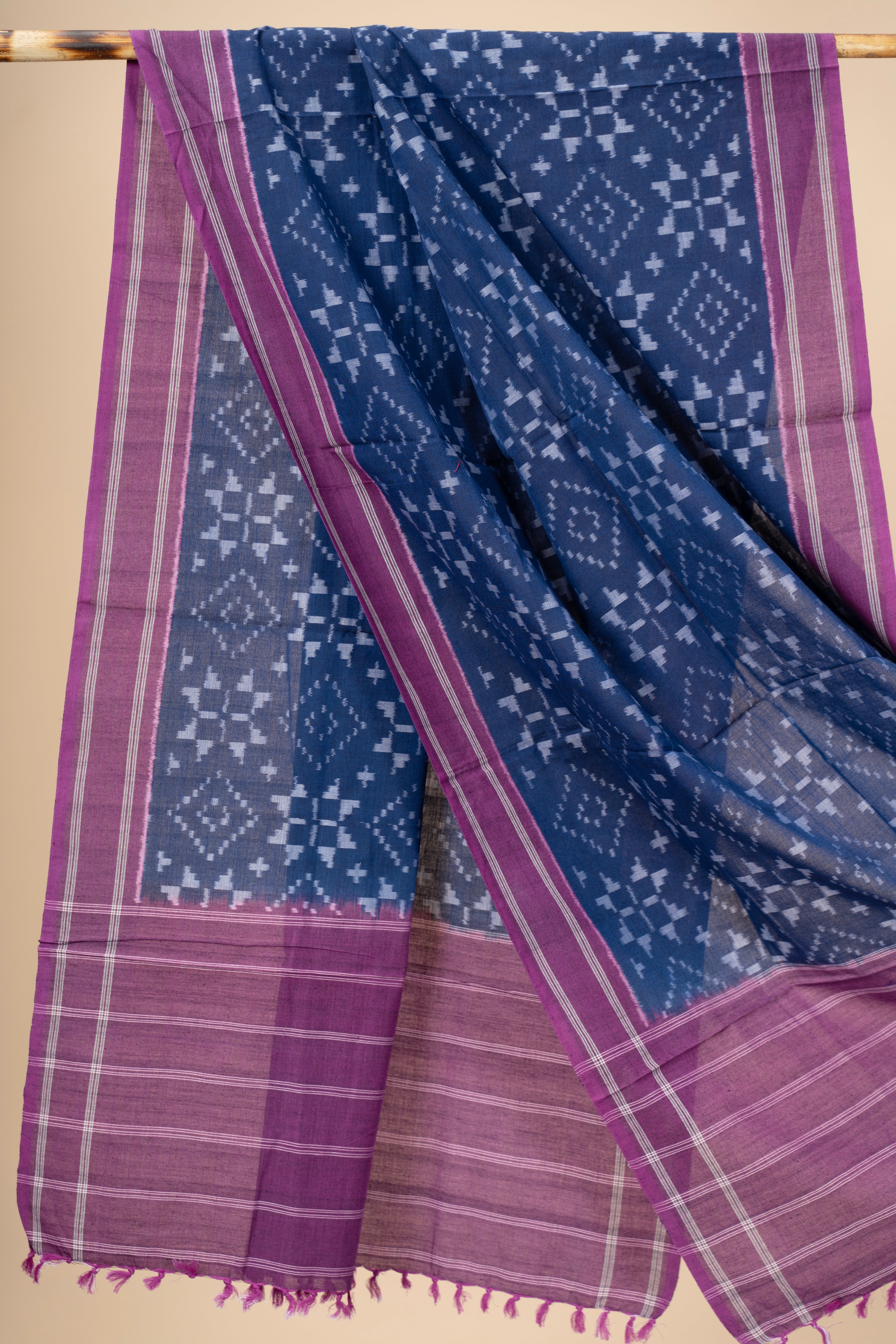 Ikkat Cotton Dupatta