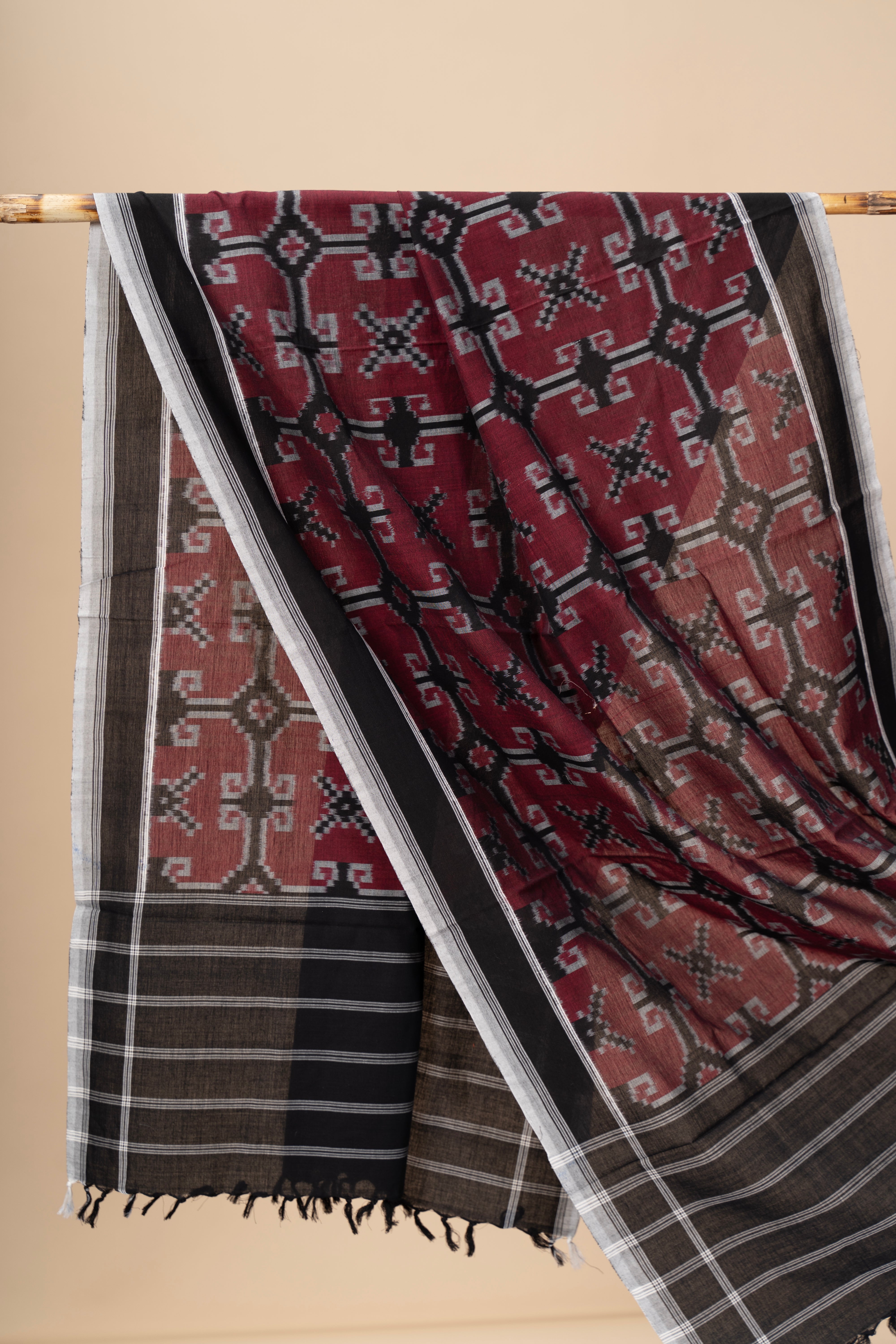 Ikkat Cotton Dupatta