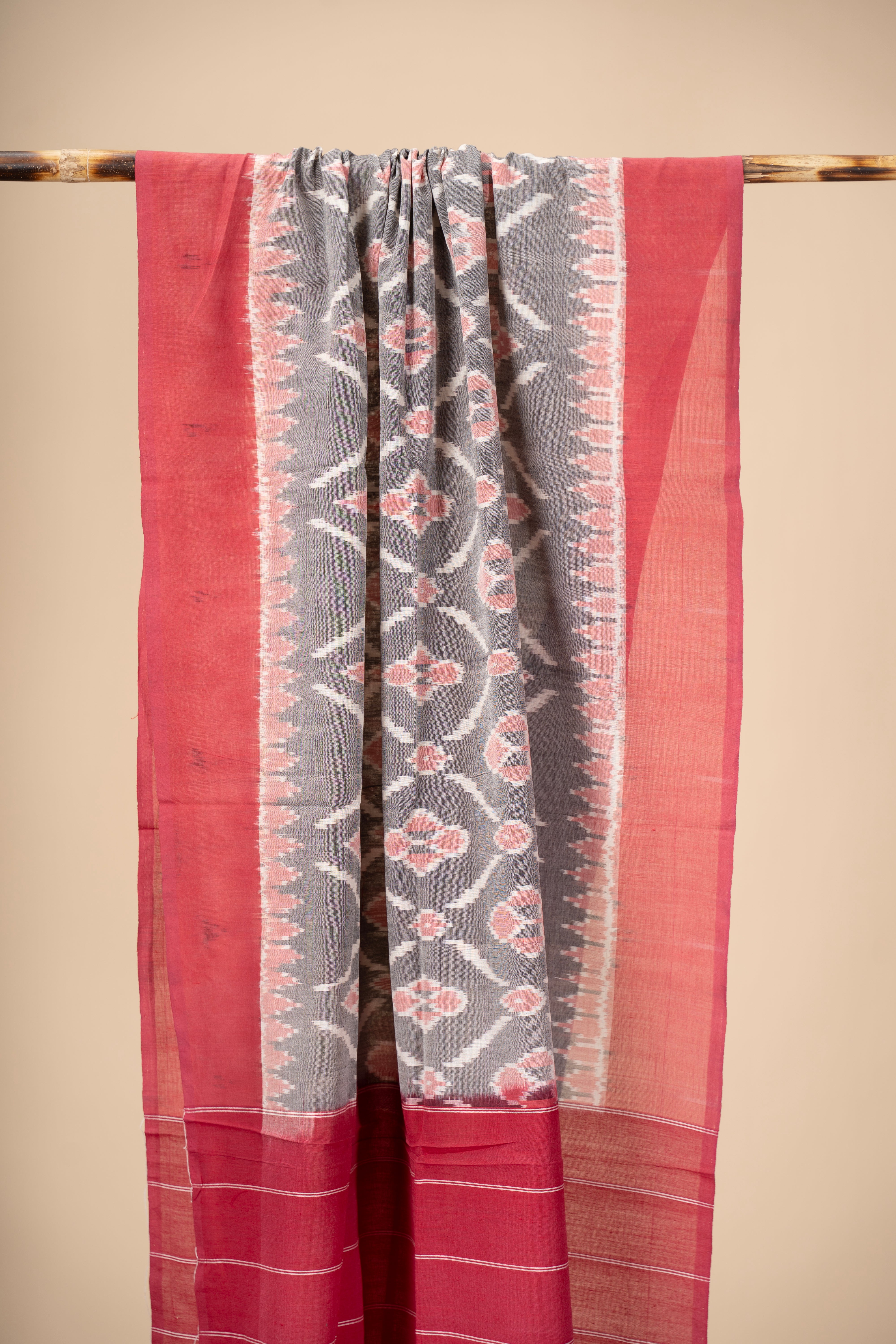 Ikkat Cotton Dupatta