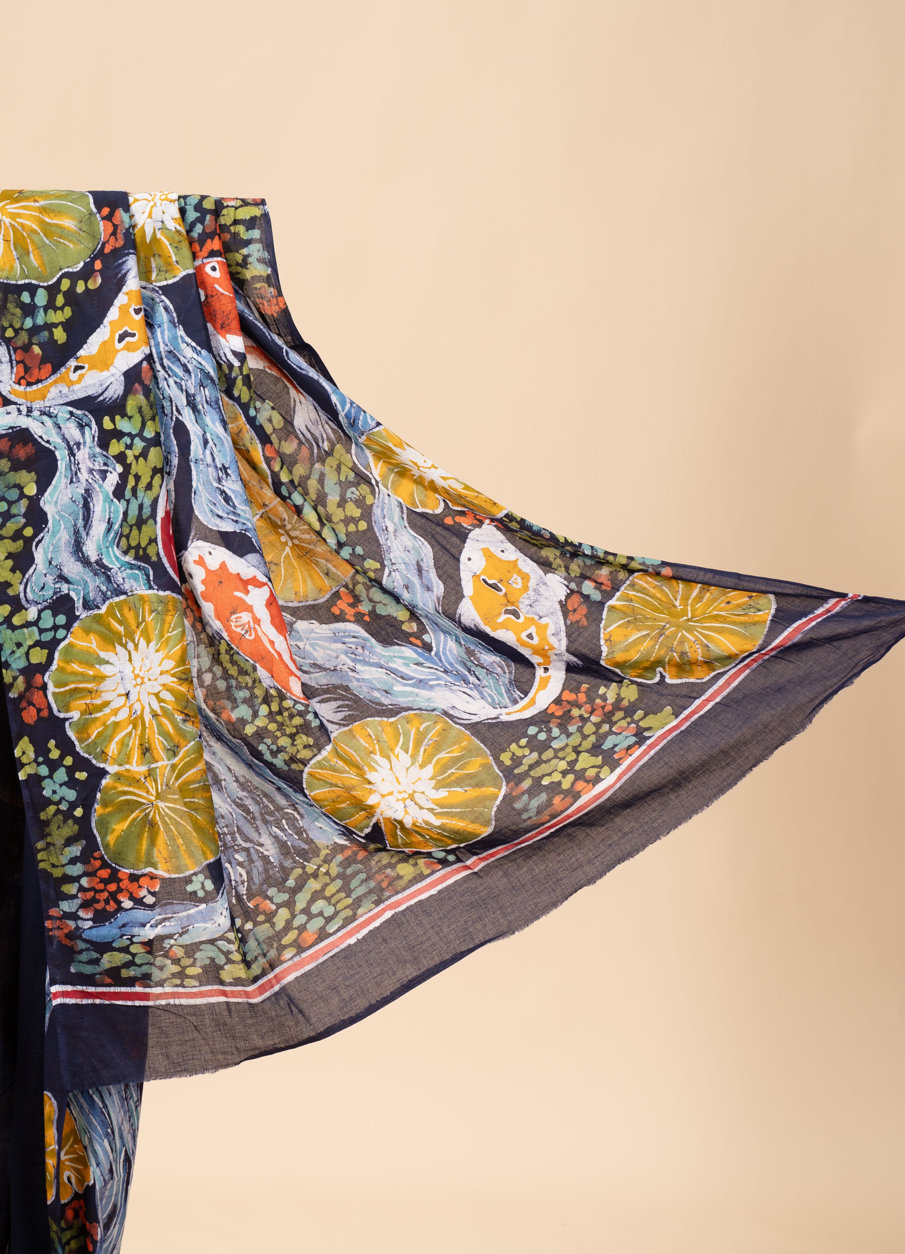 Hand Painted Batik on Mulcotton