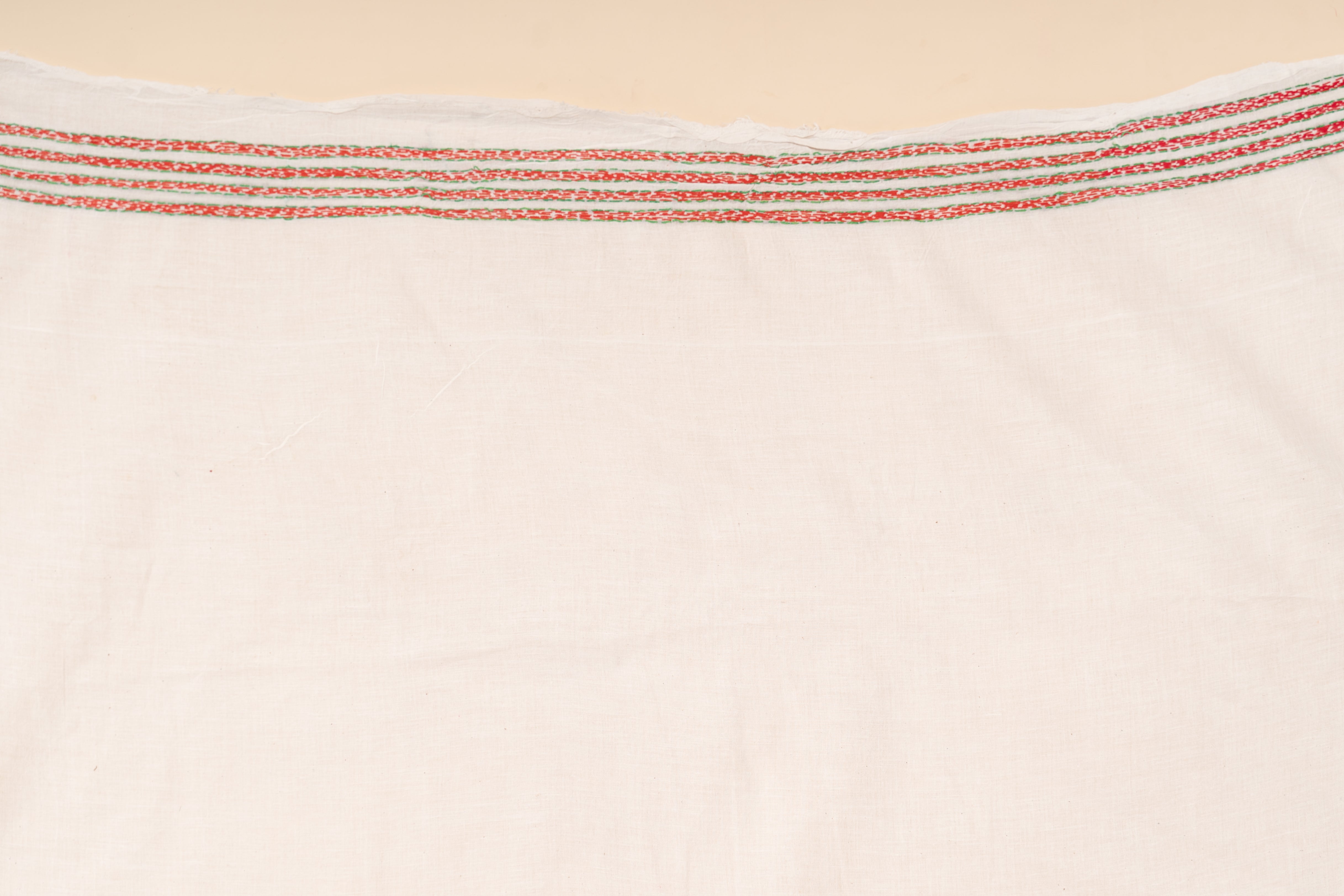 Kantha Work On Handspun and Handwoven Cotton Saree