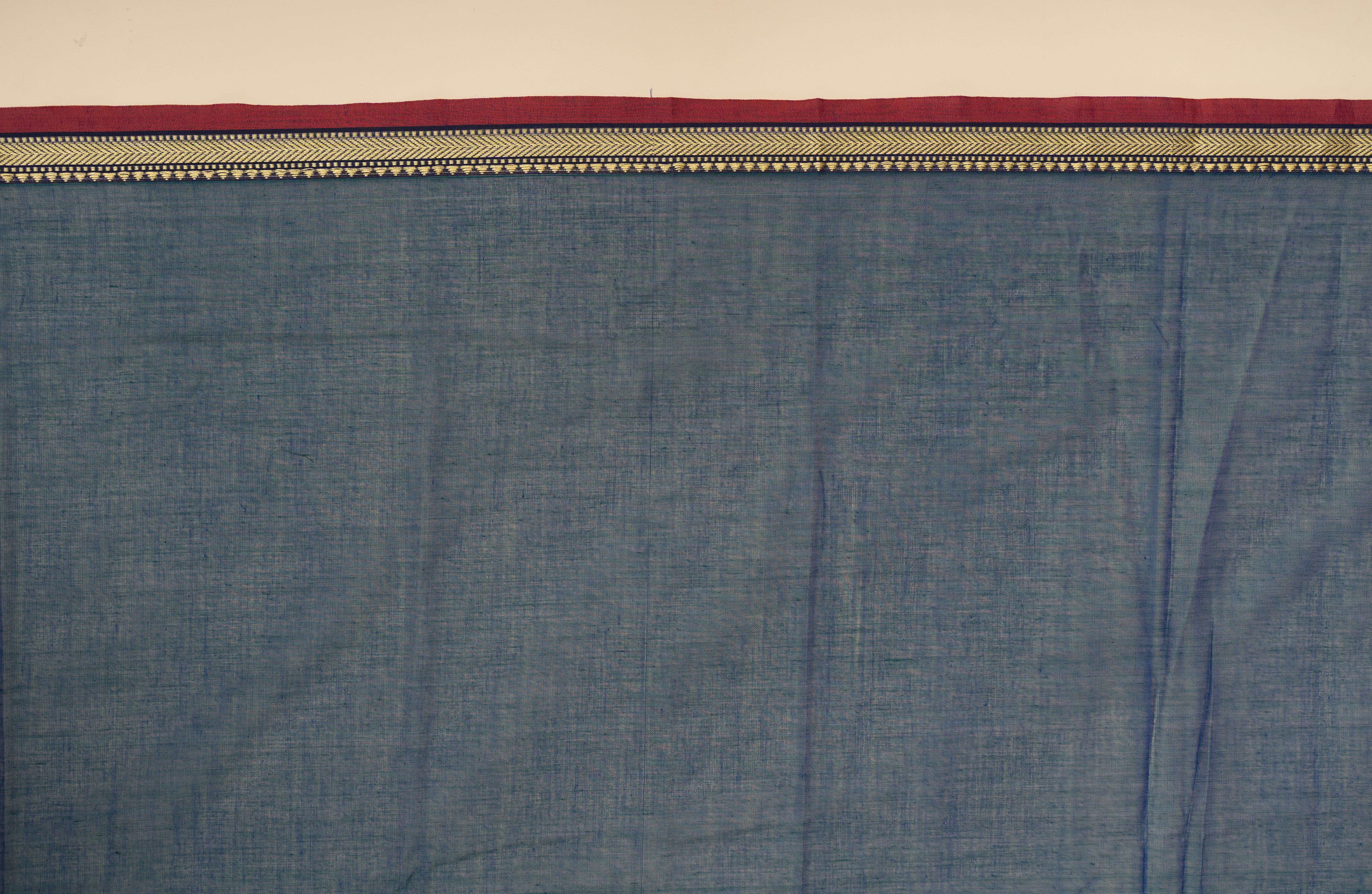 Narayanpet cotton saree with Thin border