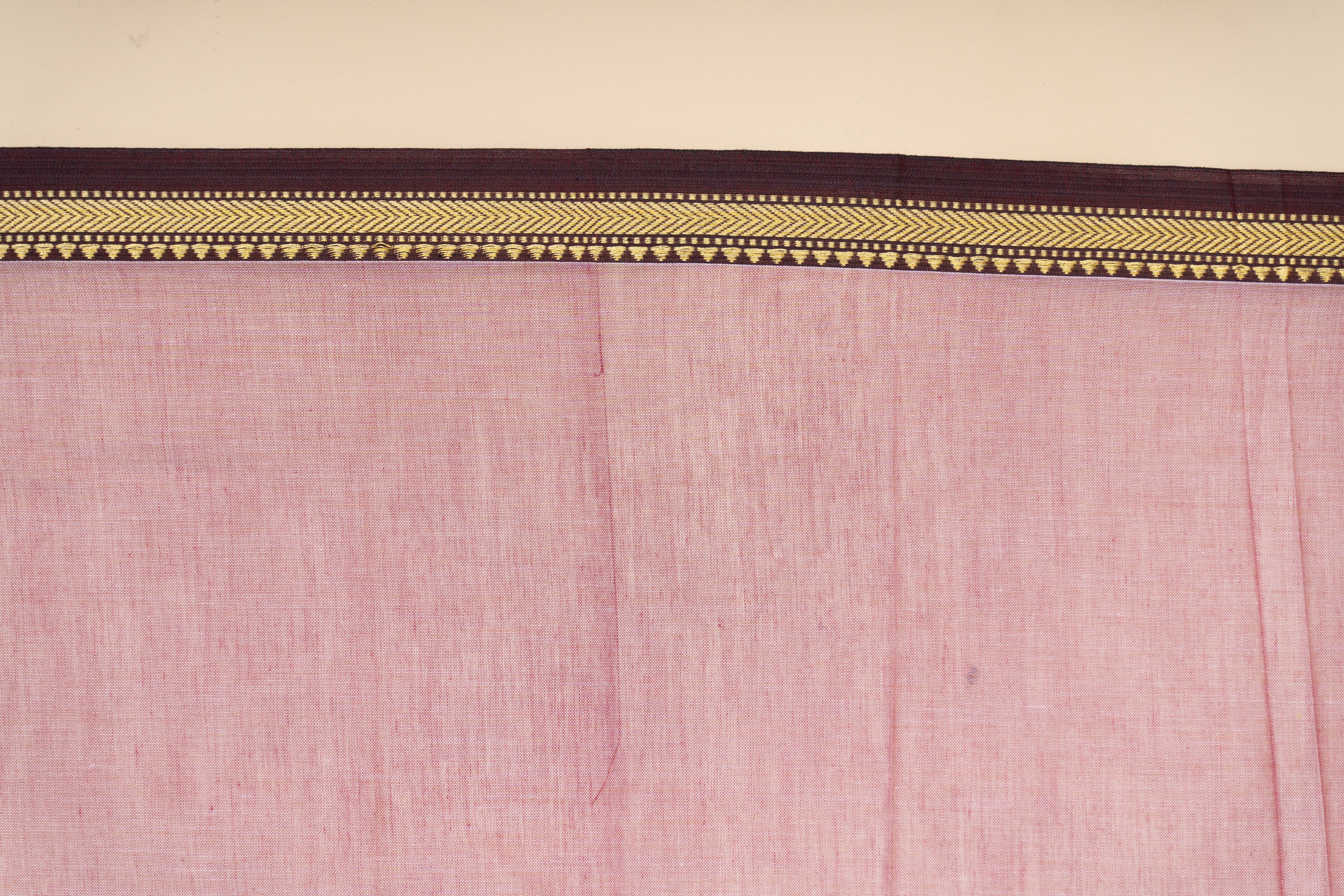 Narayanpet cotton saree with Thin border