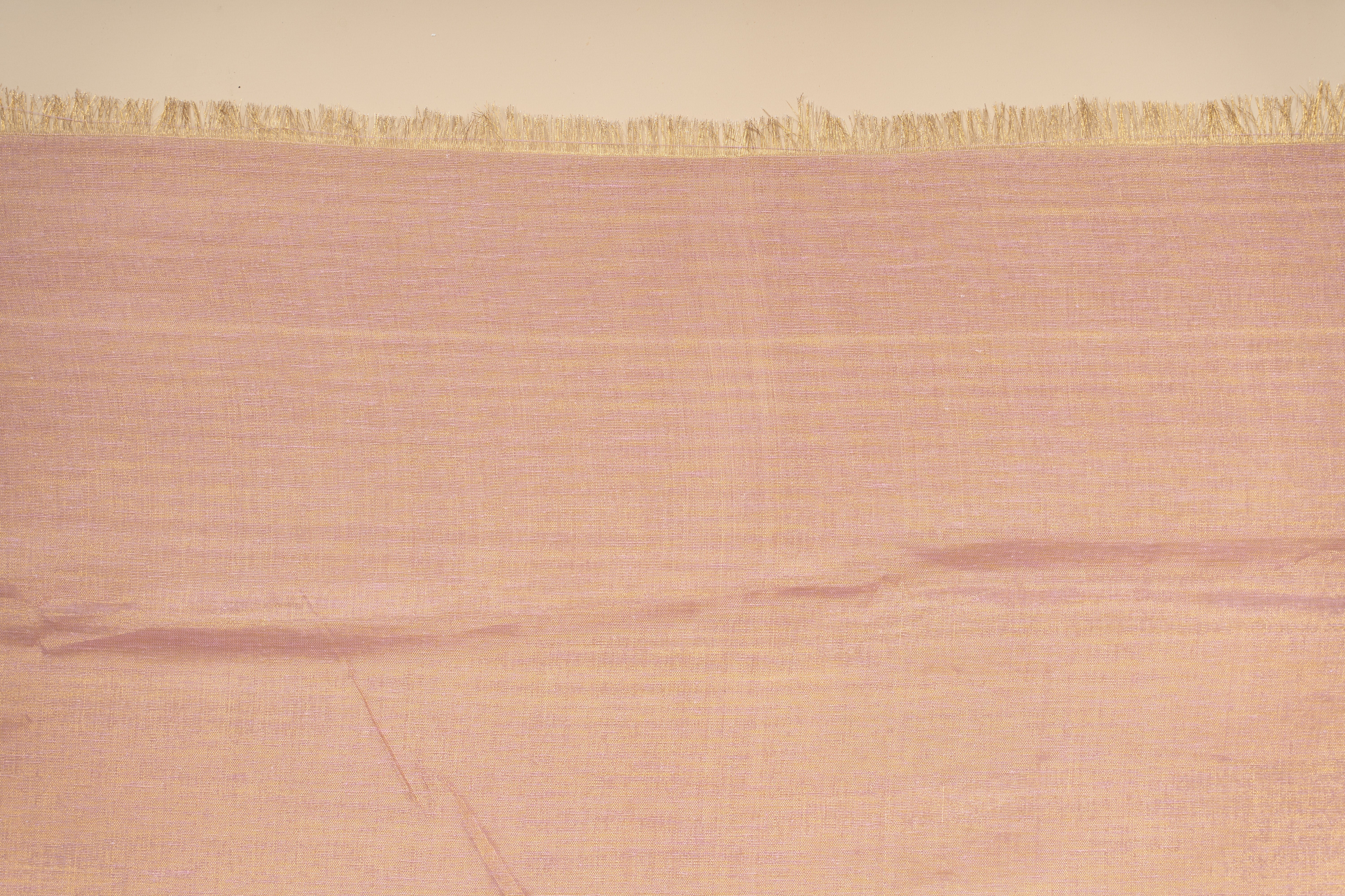 Light weight Zari Linen saree