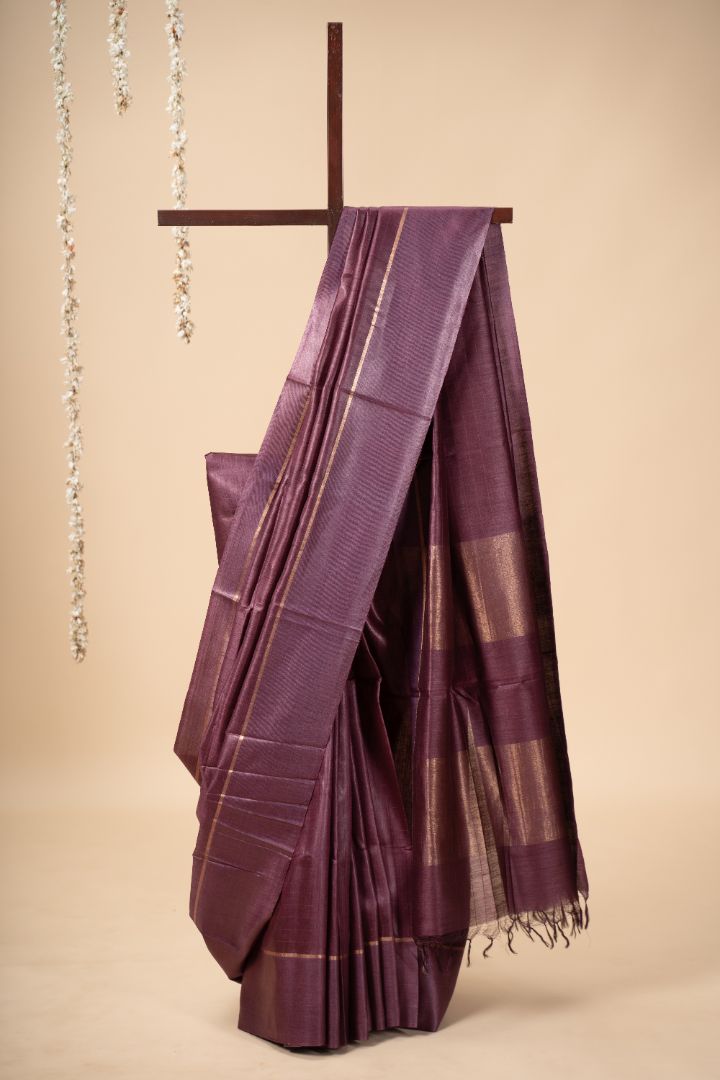 Handloom Soft Tussar Silk
