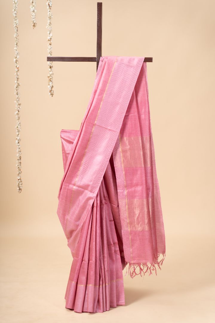 Handloom Soft Tussar Silk