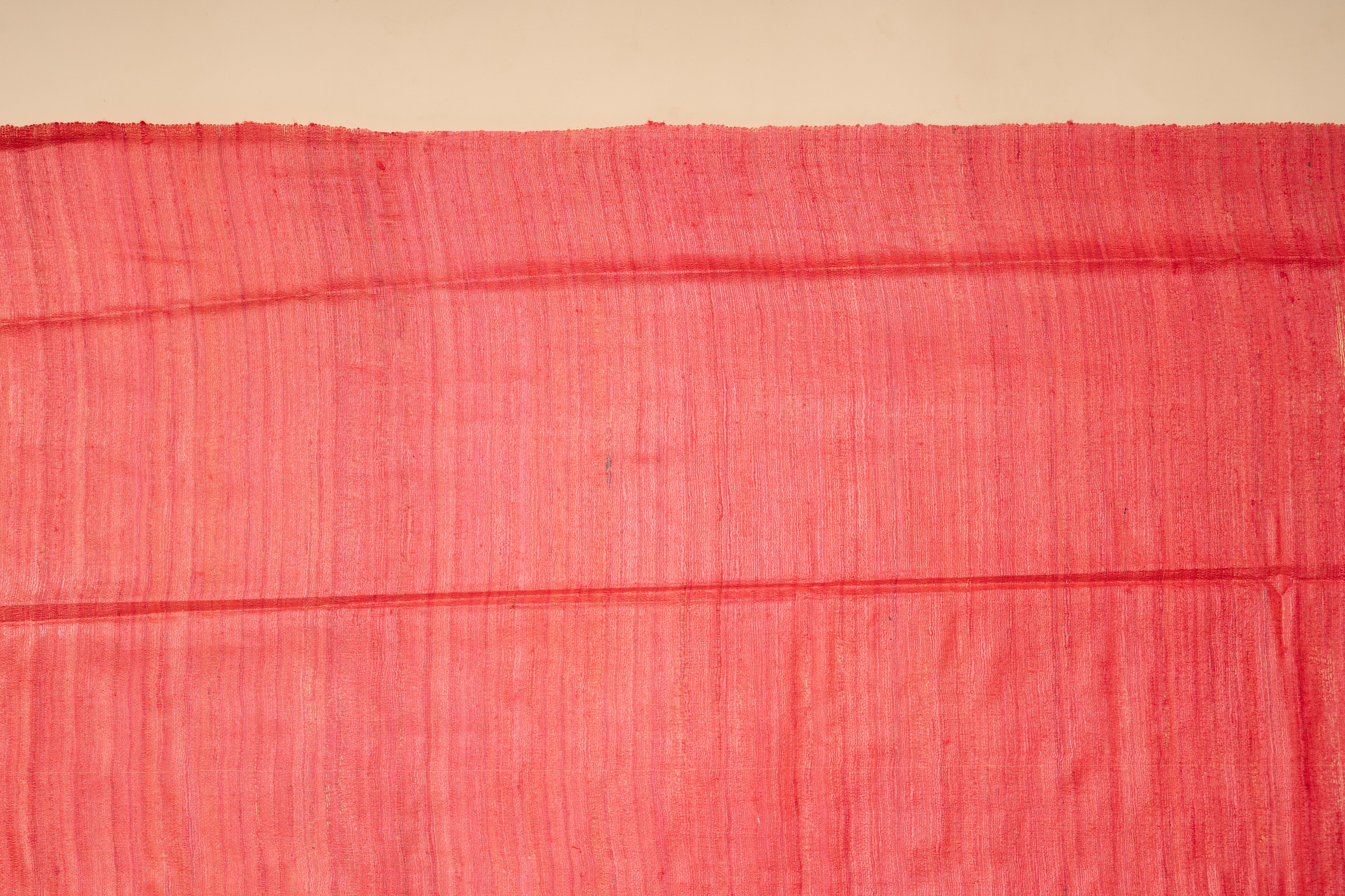 Handwoven plain gicha silk saree