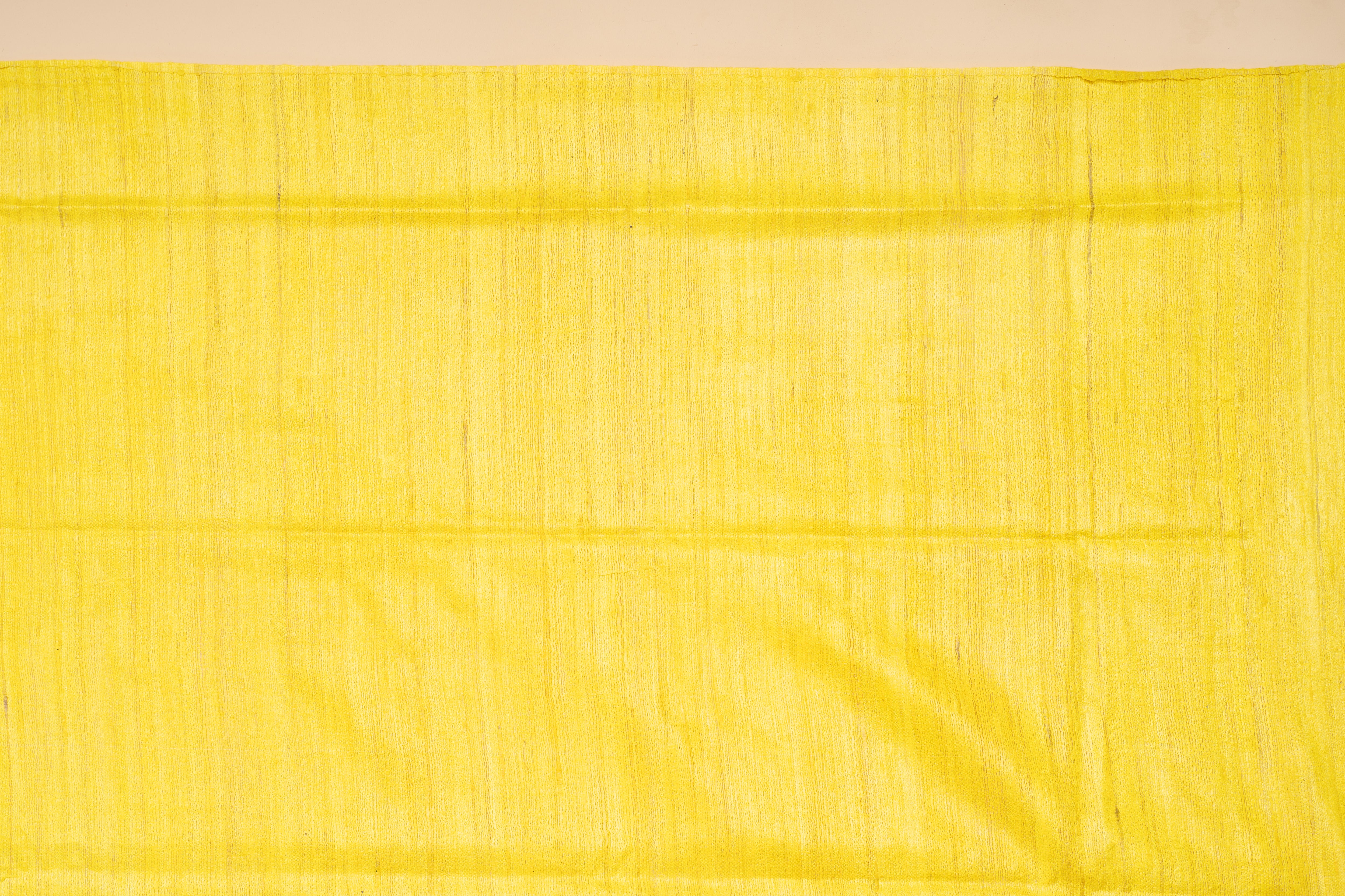Handwoven plain gicha silk saree
