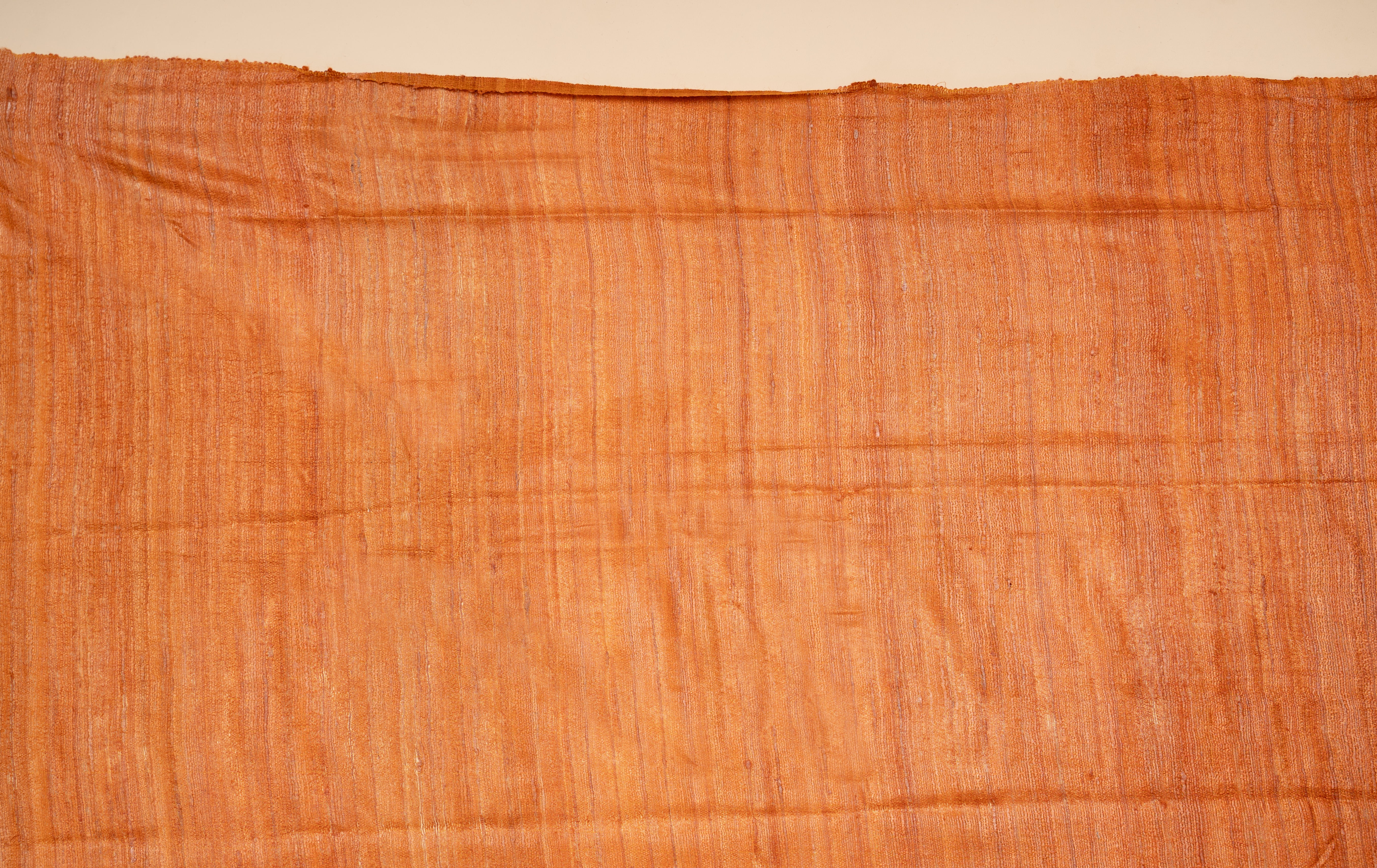 Handwoven plain gicha silk saree
