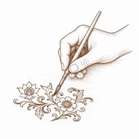 Hand-painted Technique