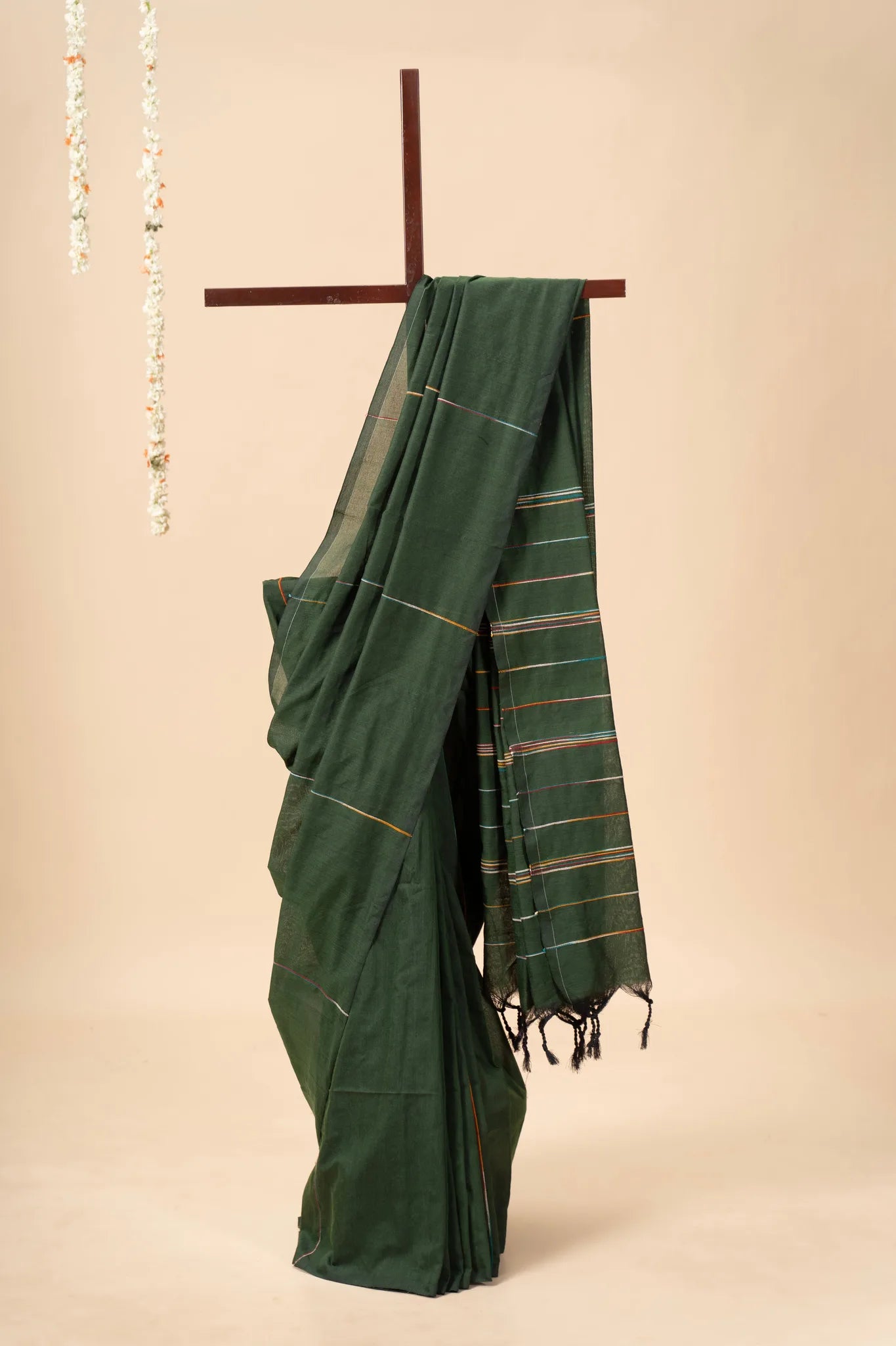 Green Khesh Cotton Saree