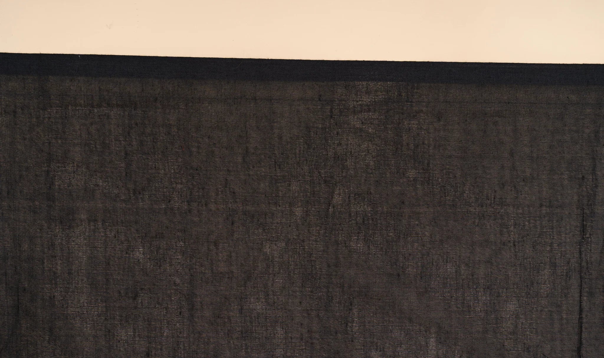 Black Khesh Cotton Saree - view 4