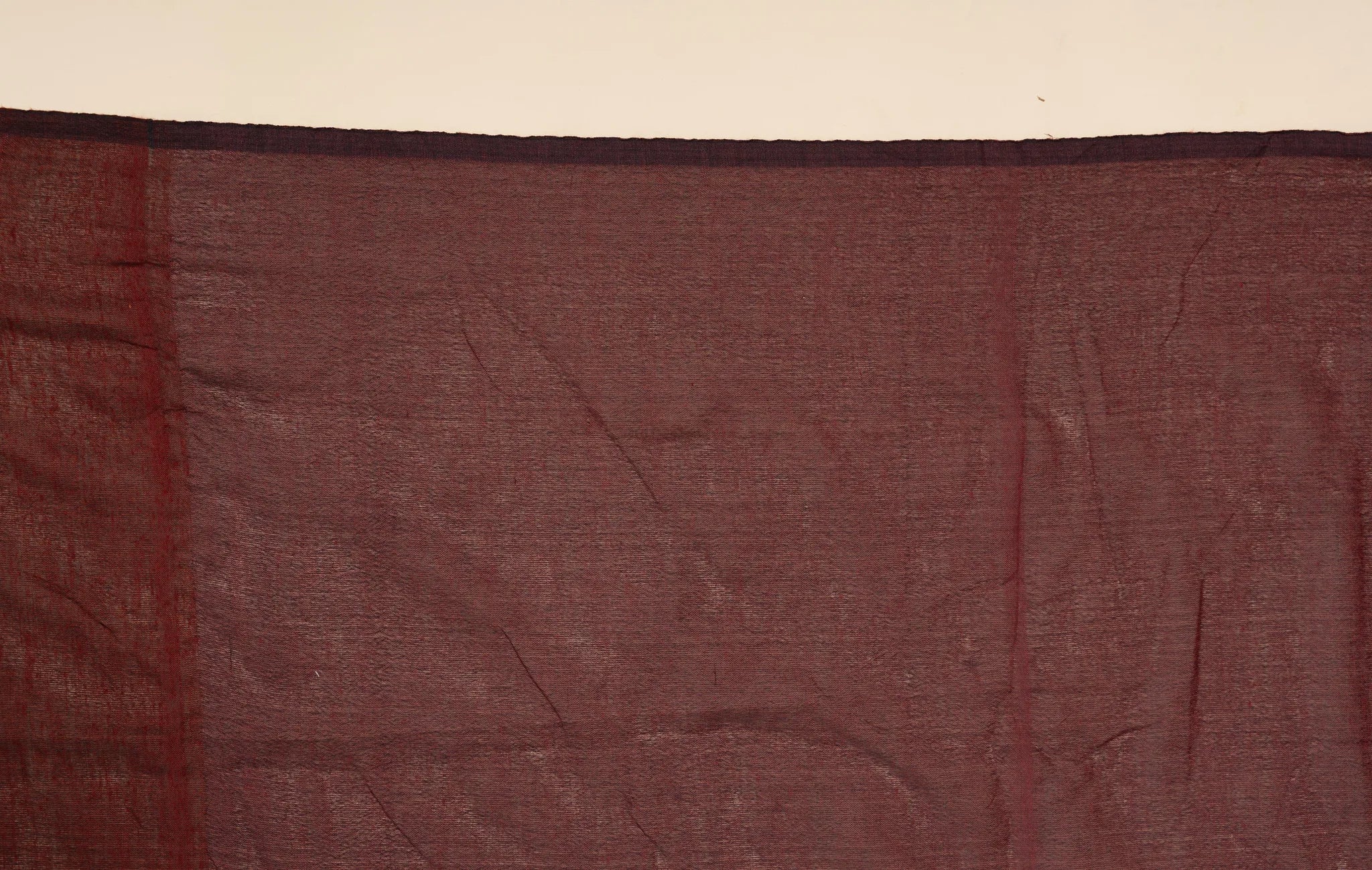 Brown Khesh Cotton Saree - view 4
