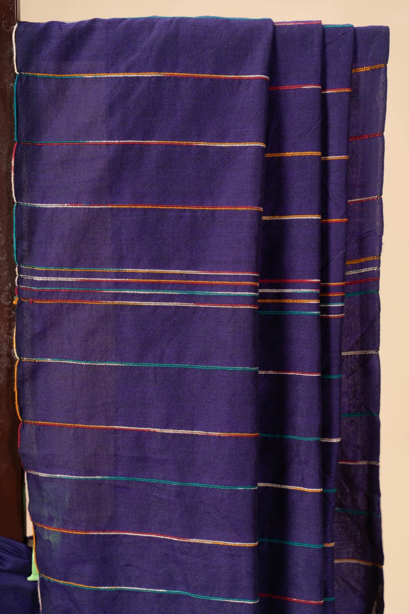 Violet Khesh Cotton Saree - view 3
