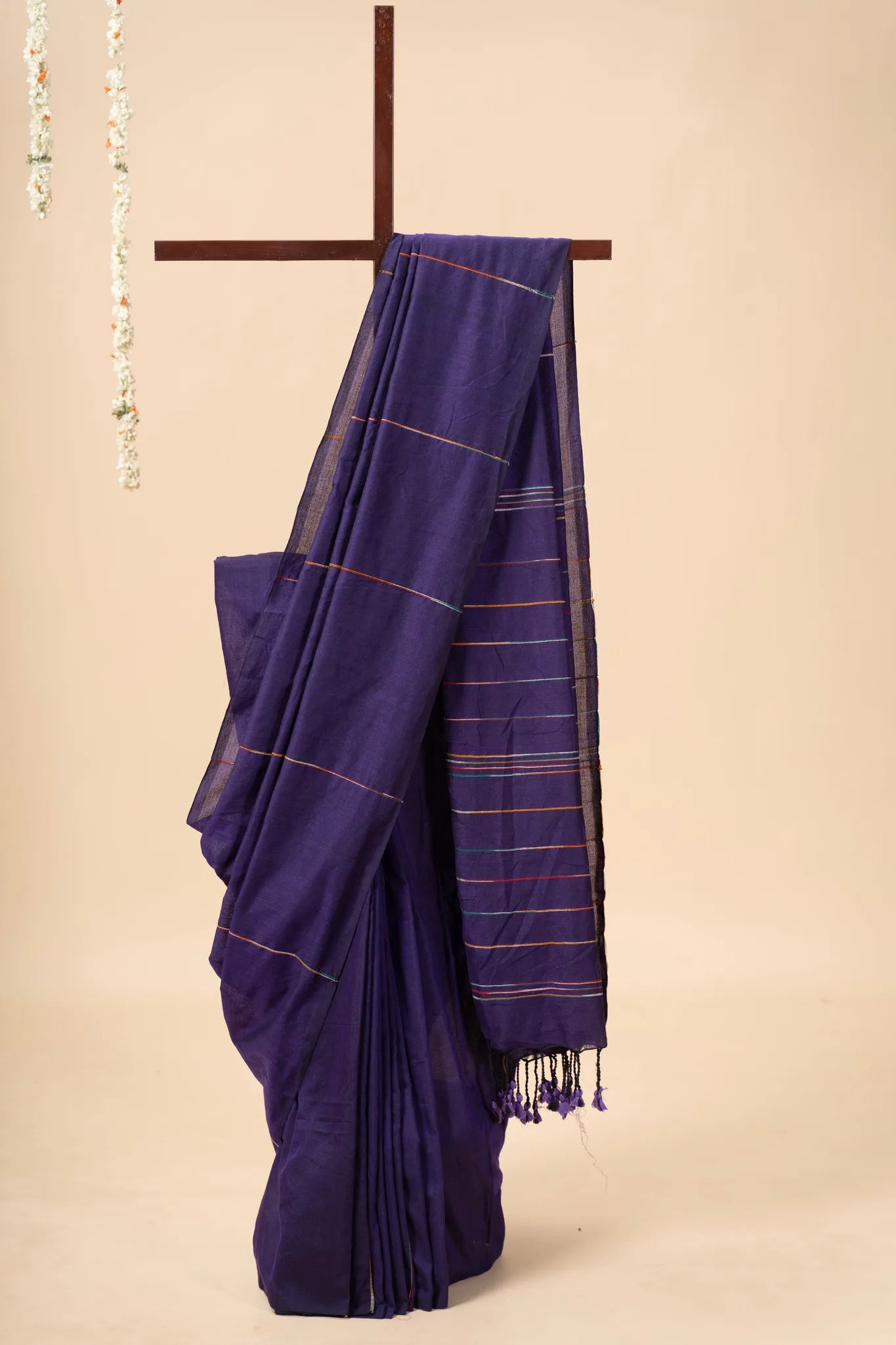 Violet Khesh Cotton Saree