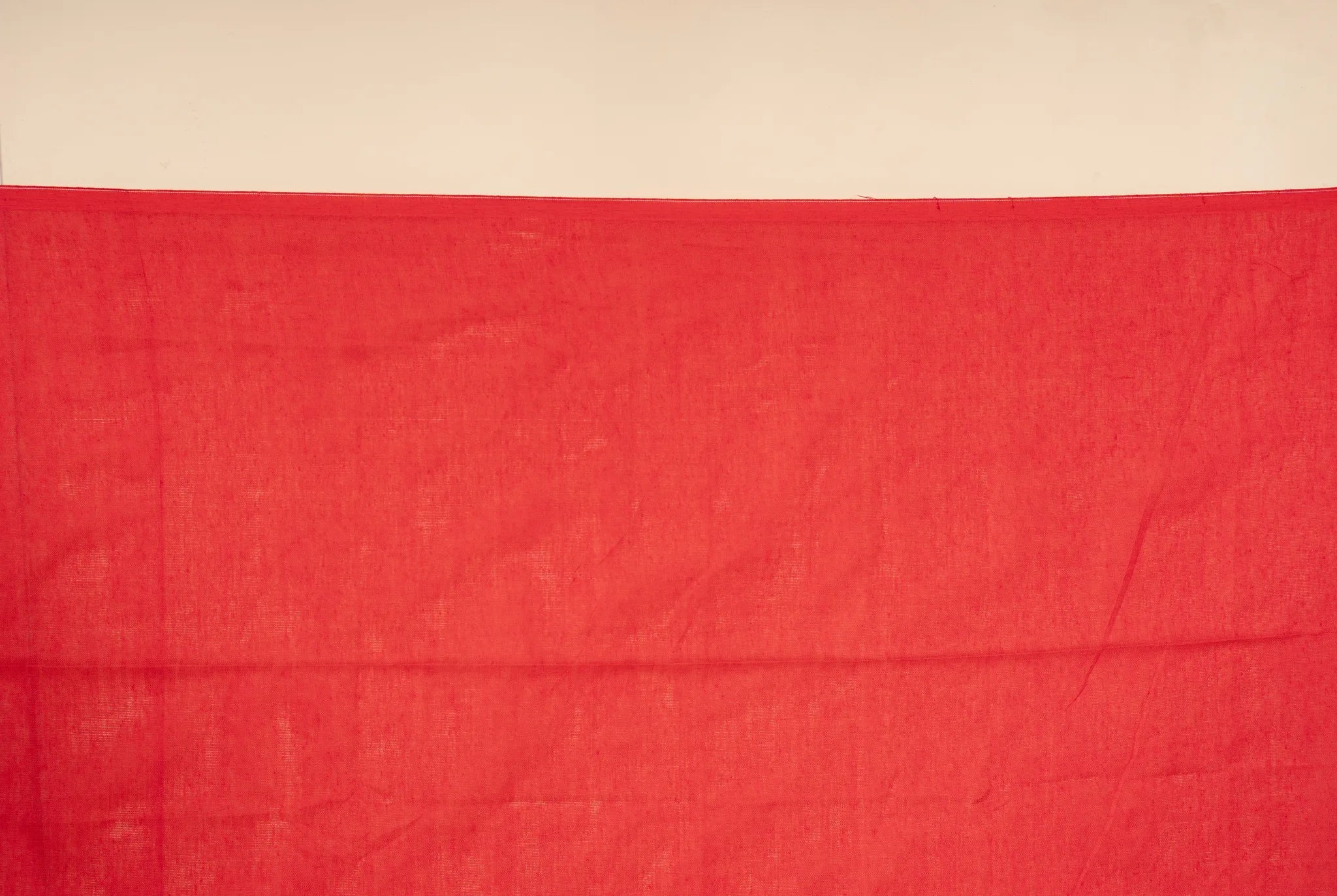 Red Khesh Cotton Saree - view 4
