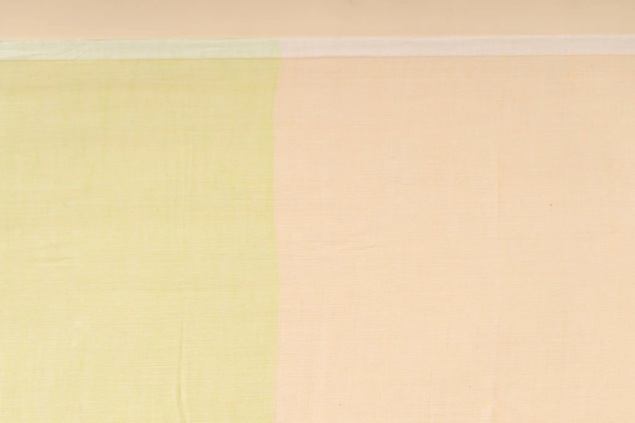 Pink & Yellow Multi-Coloured Handloom Mul Cotton Saree - view 4