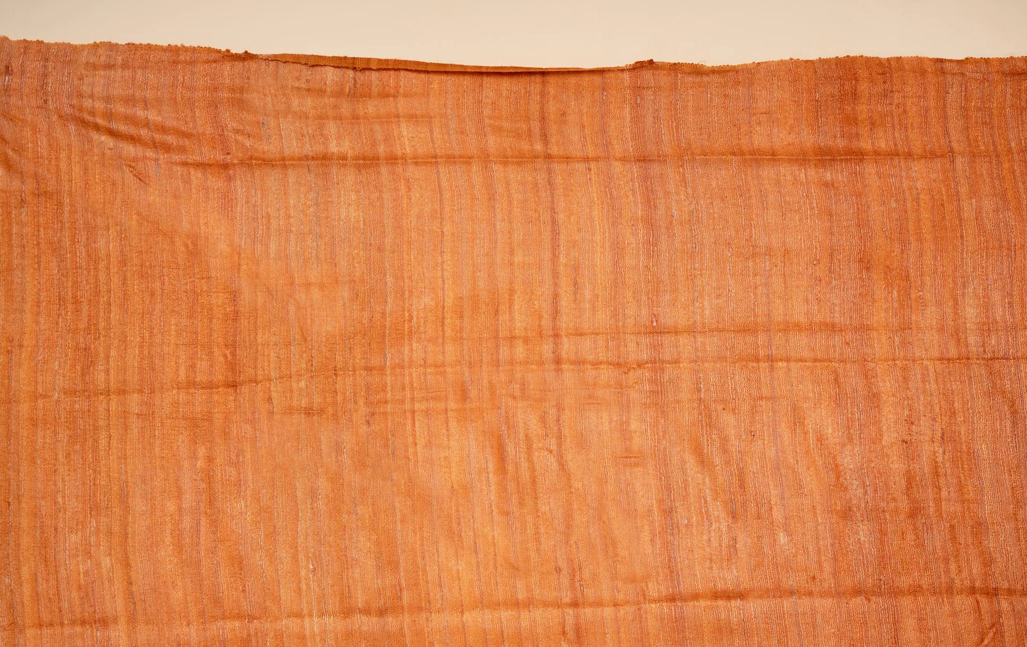 Rust Orange Handwoven Gicha Tussar Silk Saree - view 4