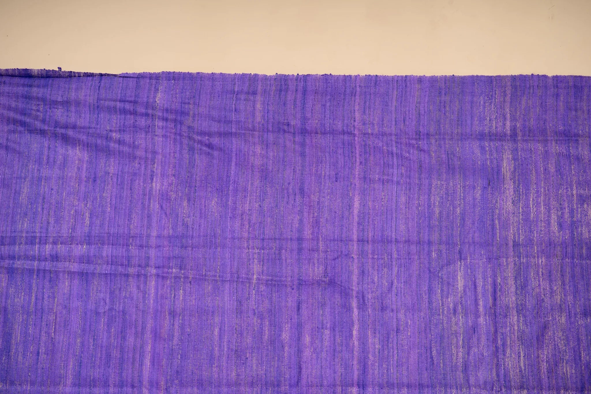 Violet Handwoven Gicha Tussar Silk Saree - view 4